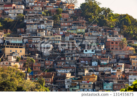 Favela community of Santa Teresa in Rio de Janeiro, Brazil. Favela community of Santa Teresa in Rio de Janeiro, Brazil. 131455675