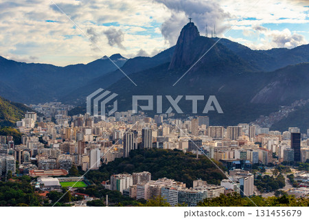 Iconic Christ the Redeemer statue, Rio de Janeiro, Brazil- 131455679