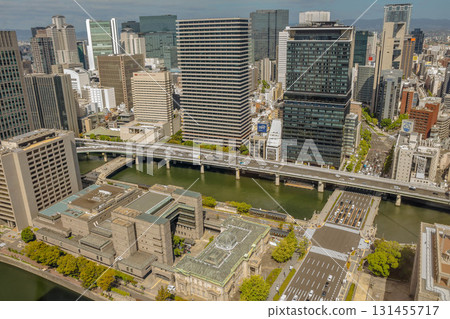 View of the Yodoyabashi area in Osaka View of the Yodoyabashi area in Osaka 131455717