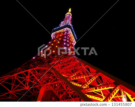 Light Up Tokyo Tower Light Up Tokyo Tower 131455807