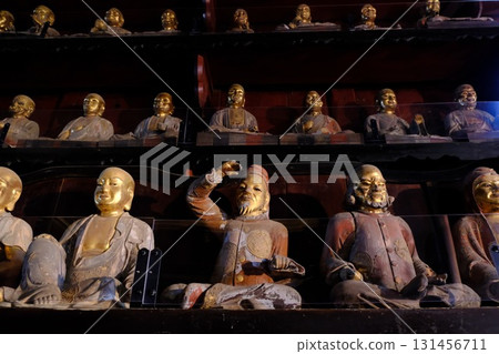 The 500 Arhats of Hoonji Temple c 131456711