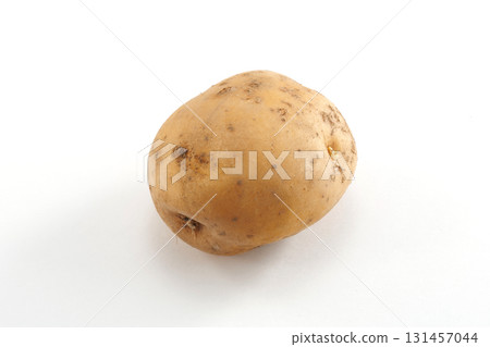 Fresh potatoes with mud 131457044