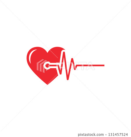 art design health medical heartbeat pulse 131457524