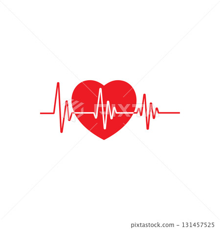 art design health medical heartbeat pulse 131457525