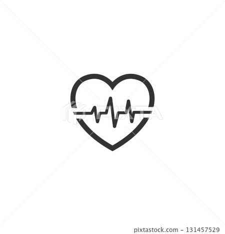 art design health medical heartbeat pulse 131457529