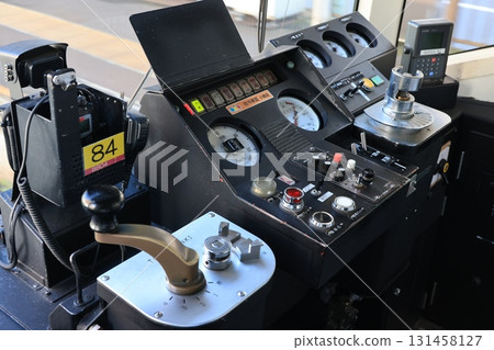 Tokyo Sakura Tram driver's cab Tokyo Sakura Tram driver's cab 131458127