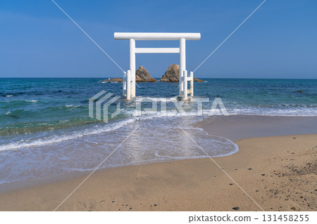 <福岡縣>白色鳥居、櫻井二見浦 <福岡縣>白色鳥居、櫻井二見浦 131458255
