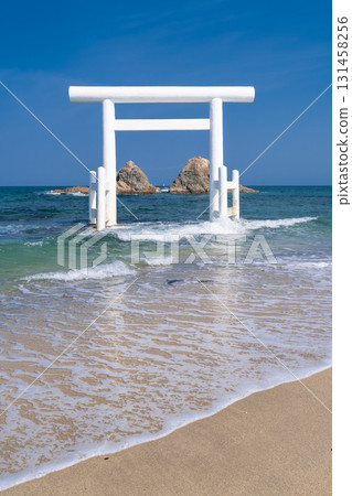 <福岡縣>白色鳥居、櫻井二見浦 <福岡縣>白色鳥居、櫻井二見浦 131458256
