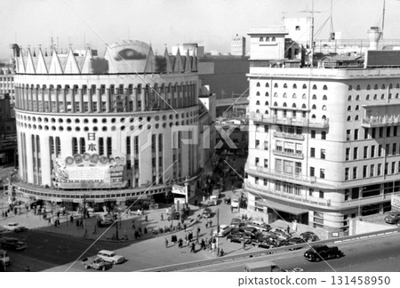 Old photo, 1962, Nippon Theater, Yurakucho, Tokyo 131458950