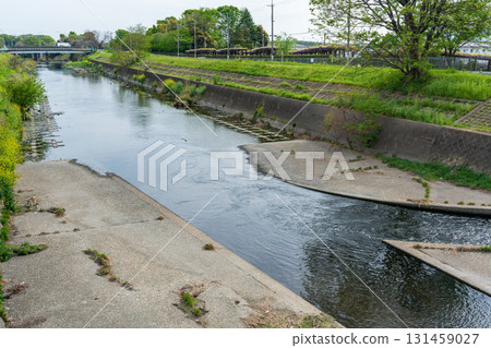 Nishitakase River, flowing next to the Toba Water Environment Conservation Center, Fushimi Ward, Kyoto City 131459027