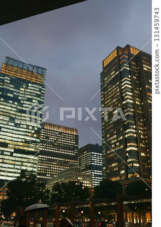 東京車站週邊夜景 東京車站週邊夜景 131459743