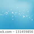 Christmas Worship Blue Bokeh Vector Background 131459856