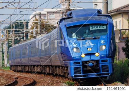 JR九州883系特快「索尼克號」為紀念開通30週年而裝飾 JR九州883系特快「索尼克號」為紀念開通30週年而裝飾 131461091