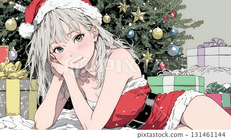 女聖誕老人（聖誕老人角色扮演者） 131461144
