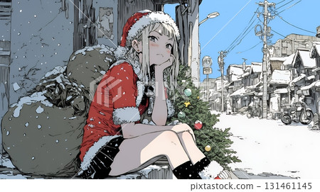 女聖誕老人（聖誕老人角色扮演者） 131461145