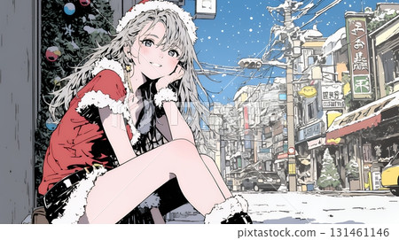 Female Santa Claus (Santa cosplayer) Female Santa Claus (Santa cosplayer) 131461146