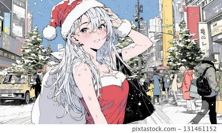 女聖誕老人（聖誕老人角色扮演者） 131461152