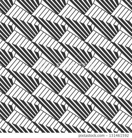 Seamless pattern of linear geometric shapes. Background for banner, poster, screensaver, decoration, interior and creative idea Seamless pattern of linear geometric shapes. Background for banner, poster, screensaver, decoration, interior and creative idea 131461592