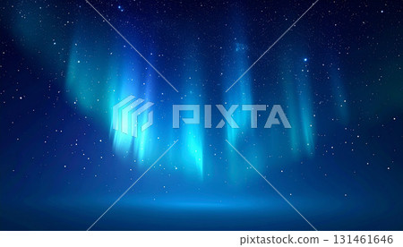 夜空中閃爍的夢幻極光 夜空中閃爍的夢幻極光 131461646