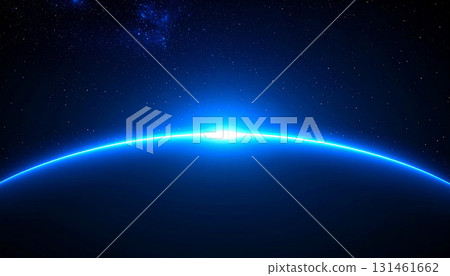 宇宙邊緣蔓延的藍色黎明 131461662