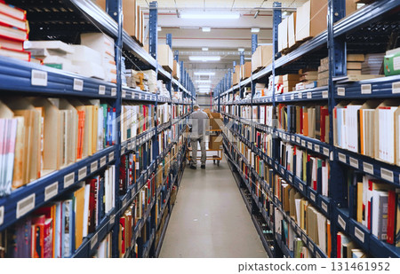 logistic warehouse. packing line in a logistics warehouse. conveyor belt in a modern production line logistic warehouse. packing line in a logistics warehouse. conveyor belt in a modern production line 131461952