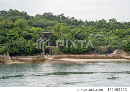 Military facility ruins, Okunoshima, Takehara City, Hiroshima Prefecture 131462312
