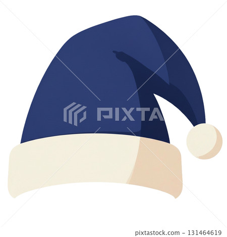 Santa hat icon blue 131464619