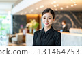 個性開朗的亞洲女性飯店工作人員 02 131464753