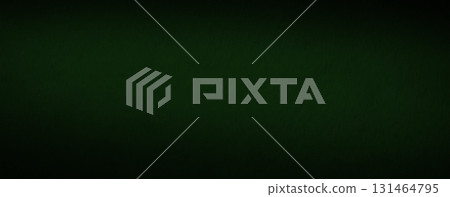 Elegant green background. Grunge background with a rich green wall texture, a shadowed border and a glowing center. 131464795