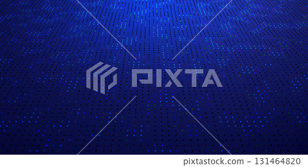 Abstract technology background. Blue dot background. Central Computer Processors . Vector illustration . Abstract technology background. Blue dot background. Central Computer Processors . Vector illustration . 131464820