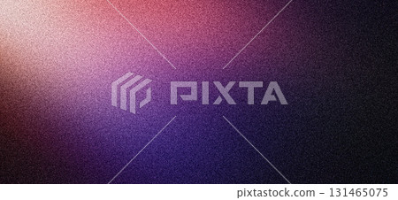 Dark grainy color gradient background, purple pink blue black colors abstract banner poster cover backdrop design 131465075