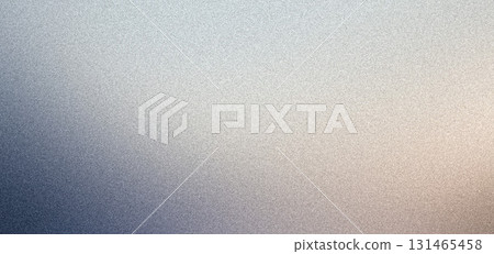 Gray beige grainy gradient background, poster backdrop noise texture webpage header wide banner design 131465458