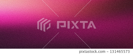 Pink magenta red grainy banner background, noise texture glowing color gradient, abstract poster header cover backdrop design 131465573