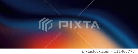 Dark blue orange red grainy texture background, abstract vibrant color wave shape black backdrop noisy wide banner header design Dark blue orange red grainy texture background, abstract vibrant color wave shape black backdrop noisy wide banner header design 131465773
