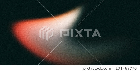 Grainy abstract noisy poster background, orange red white black teal gray color wave noise texture banner header cover design 131465776