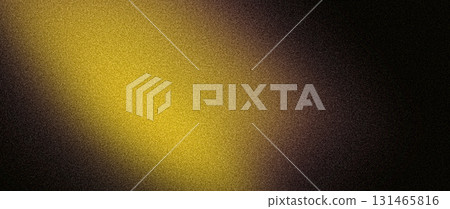 Yellow brown black grainy background glowing color gradient shape noise texture poster banner header design Yellow brown black grainy background glowing color gradient shape noise texture poster banner header design 131465816