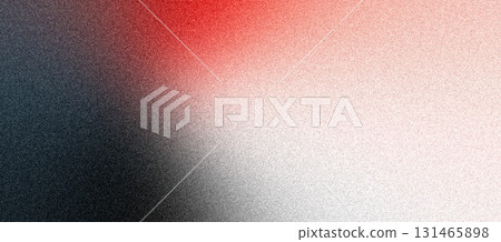 Dark vibrant black red white blurred grainy background, abstract noise texture effect banner backdrop, copy space Dark vibrant black red white blurred grainy background, abstract noise texture effect banner backdrop, copy space 131465898