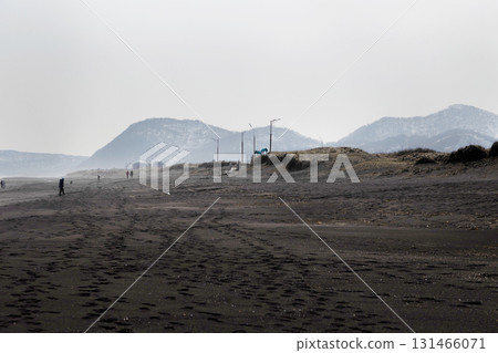 surface of sand Khalaktyrsky beach of Avacha bay surface of sand Khalaktyrsky beach of Avacha bay 131466071