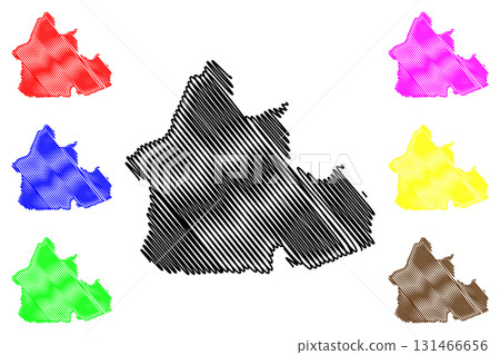 Nana-Mambere Prefecture (Prefectures of the Central African Republic, CAR) map vector illustration, scribble sketch Nana Mambere map Nana-Mambere Prefecture (Prefectures of the Central African Republic, CAR) map vector illustration, scribble sketch Nana Mambere map 131466656
