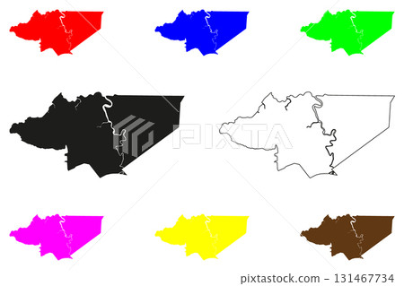 Samarahan city (Malaysia) map vector illustration, scribble sketch Samarahan map Samarahan city (Malaysia) map vector illustration, scribble sketch Samarahan map 131467734