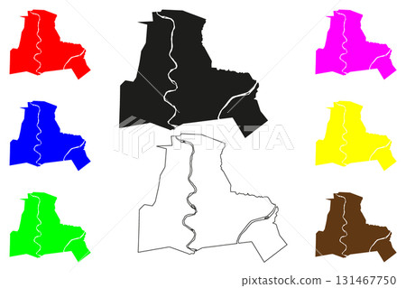 Temerloh city (Malaysia) map vector illustration, scribble sketch Temerloh map Temerloh city (Malaysia) map vector illustration, scribble sketch Temerloh map 131467750