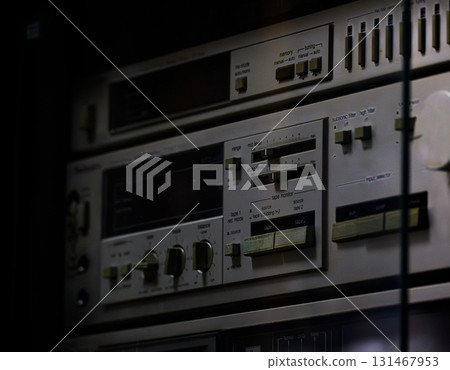 昭和復古音響設備（卡帶機/音響設備）特寫 131467953