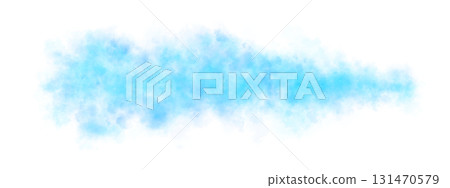Light blue smoke cloud expanding in horizontal direction with transparent background, dense toxic vapor or chemical emission Light blue smoke cloud expanding in horizontal direction with transparent background, dense toxic vapor or chemical emission 131470579
