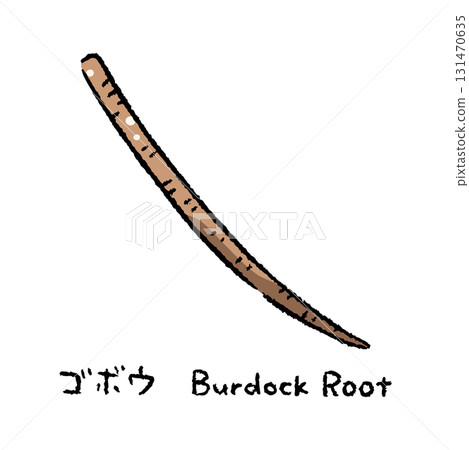 手繪牛蒡2_name 131470635