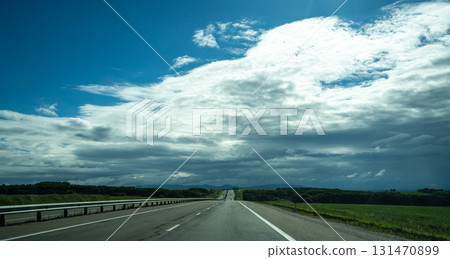 Exploring the scenic roads of Vladivostok in Russia's beautiful nature 131470899