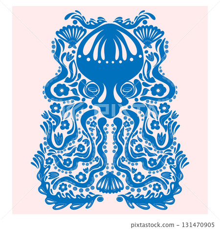 pattern with flowers 131470905