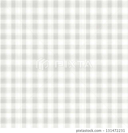 Bold Classic Gingham Seamless Pattern with Large Checks in Subtle Color Tones 131472231