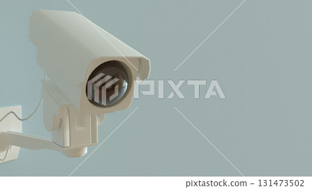 The Camera CCTV for Security concept 3d Rendering. 131473502