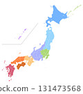 日本地圖（無文字） 131473568