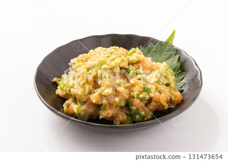 Salmon, avocado, and namero 131473654